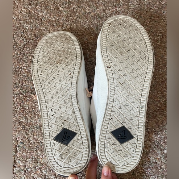 Sperry Crest Vibe Leather Sneaker Womens Sz 8 - Picture 7 of 8